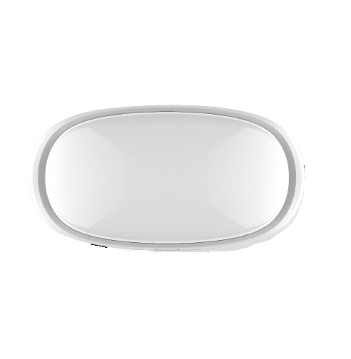 Plafoniera LED Ovale 14w Tricolor 1400 Lumen Bianca Emma